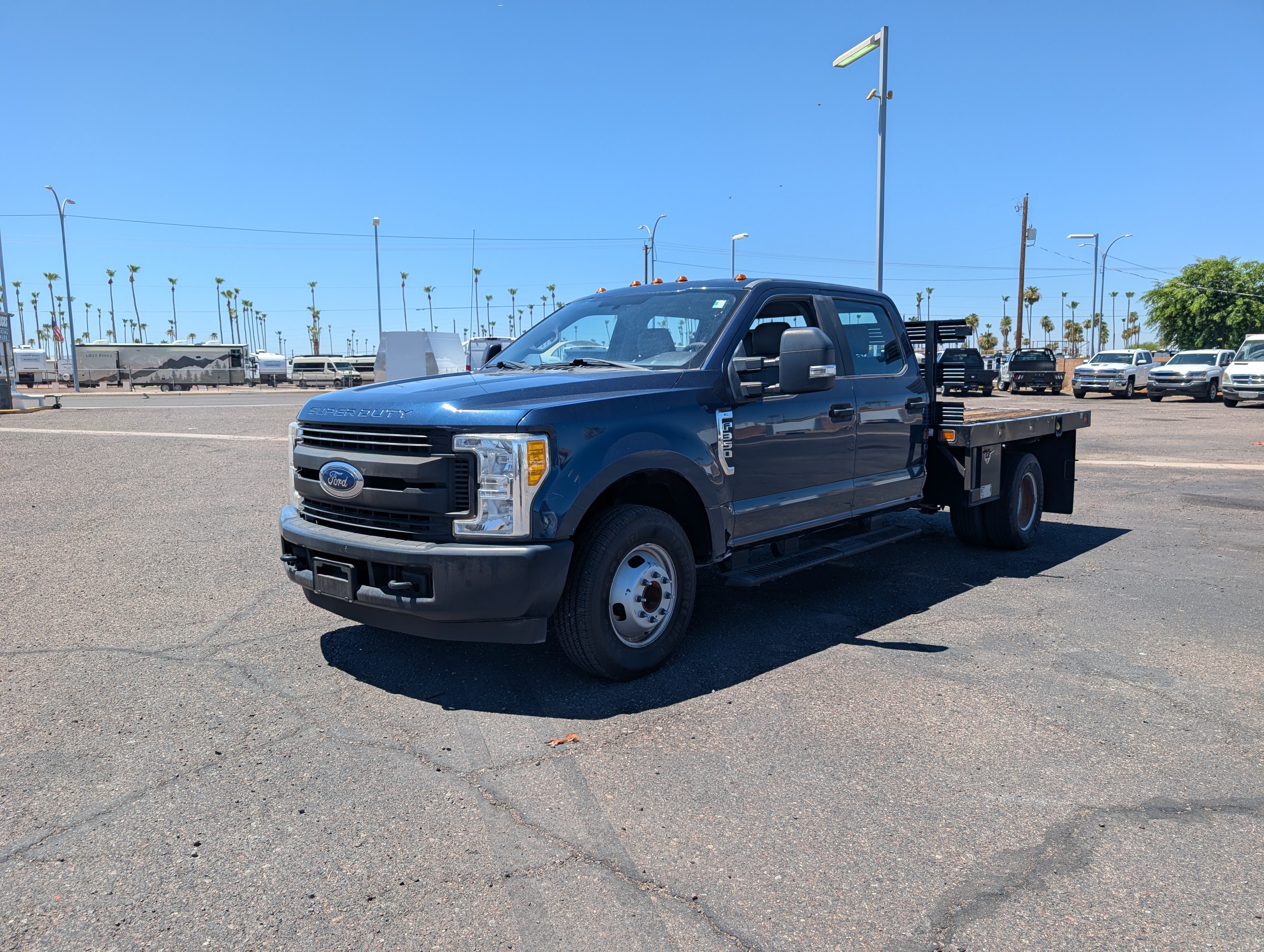 2017 FORD F350 4X2 Crew Cab Flatbed Truck for sale in Mesa AZ